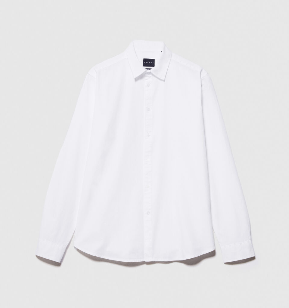 Oxford shirt - men's slim fit shirts - White | Sisley image number 6